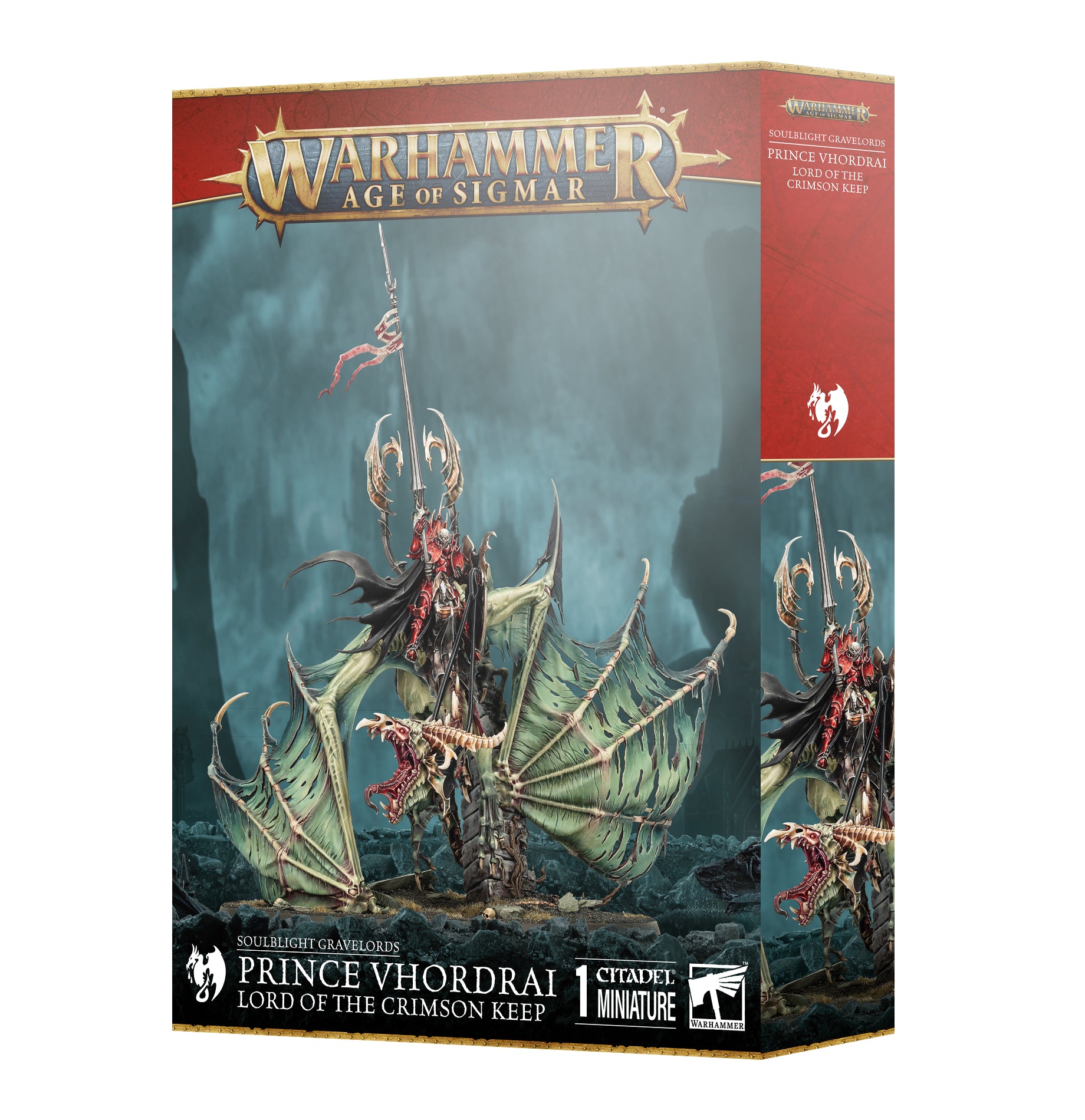 Soulblight Gravelords: Prince Vhordrai, Lord of the Crimson Keep | Game Grid - Logan