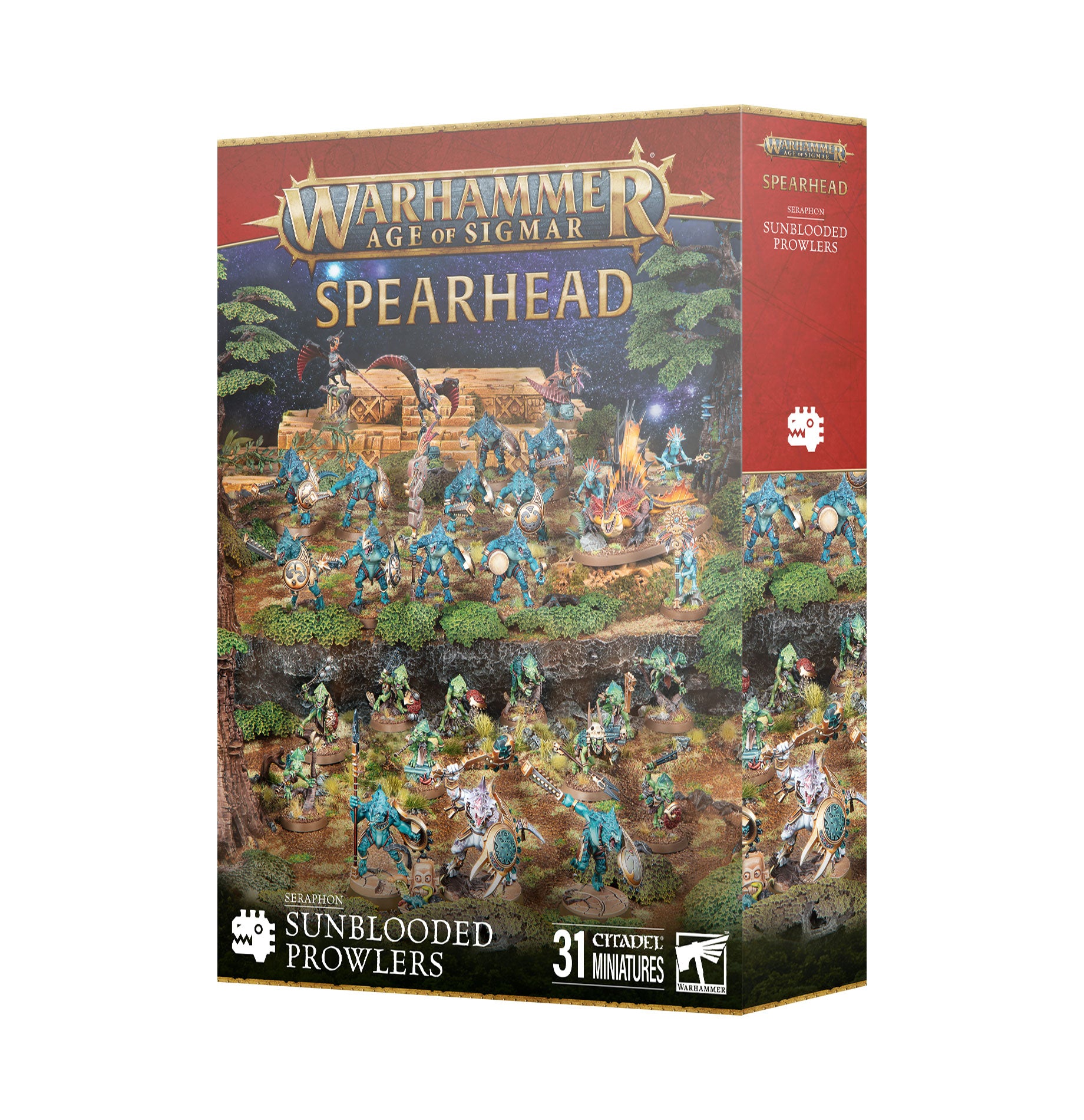 Spearhead: Seraphon - Sunblooded Prowlers | Game Grid - Logan
