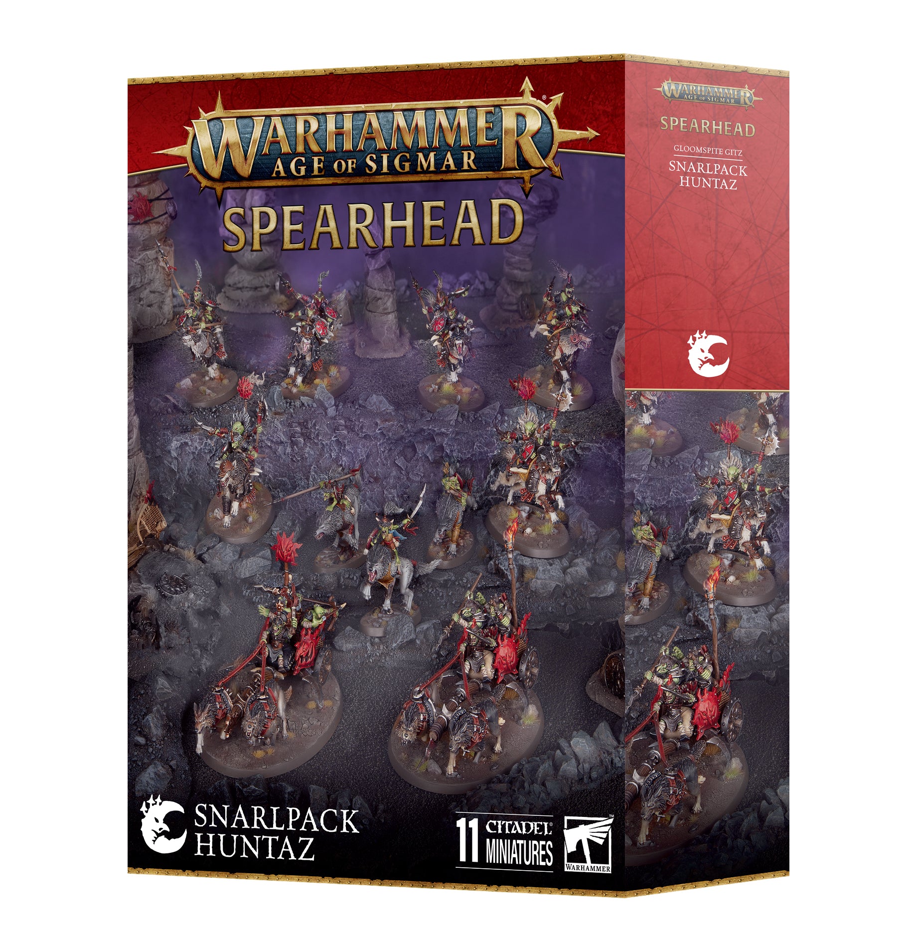 Spearhead: Gloomspite Gitz - Snarlpack Huntaz | Game Grid - Logan