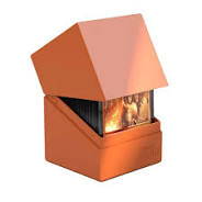 Boulder™ 100+ Deck Case: Solid Orange | Game Grid - Logan