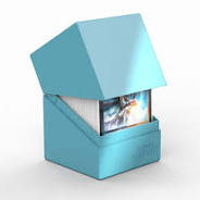 Boulder™ 100+ Deck Case: Solid Turqoise | Game Grid - Logan