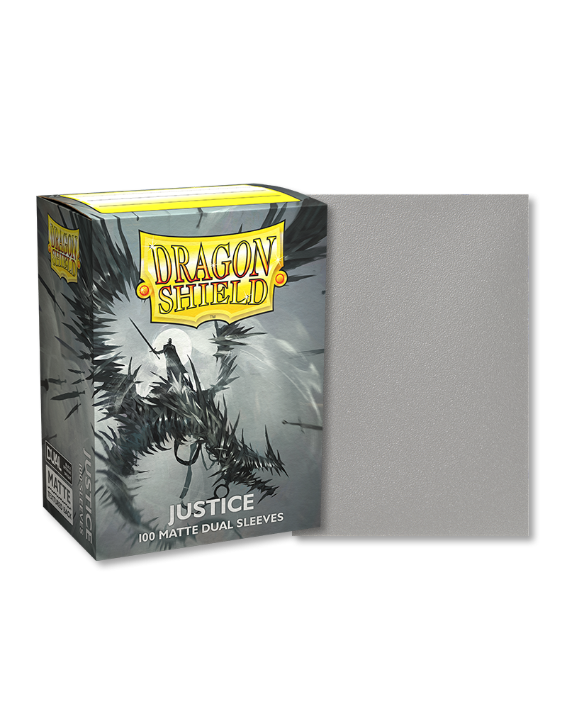 Dragon Shield Matte Dual Sleeves: Justice (100) | Game Grid - Logan