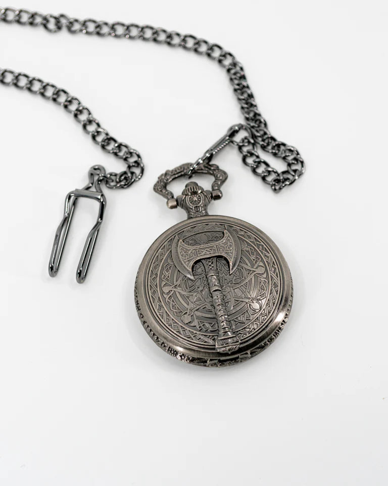 Iron Pocketwatch with Mini Dice Set: Ironside | Game Grid - Logan