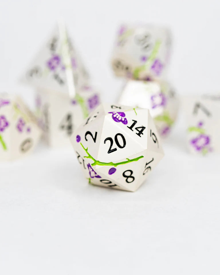 Metal RPG Dice Set: Aura's Awakening | Game Grid - Logan