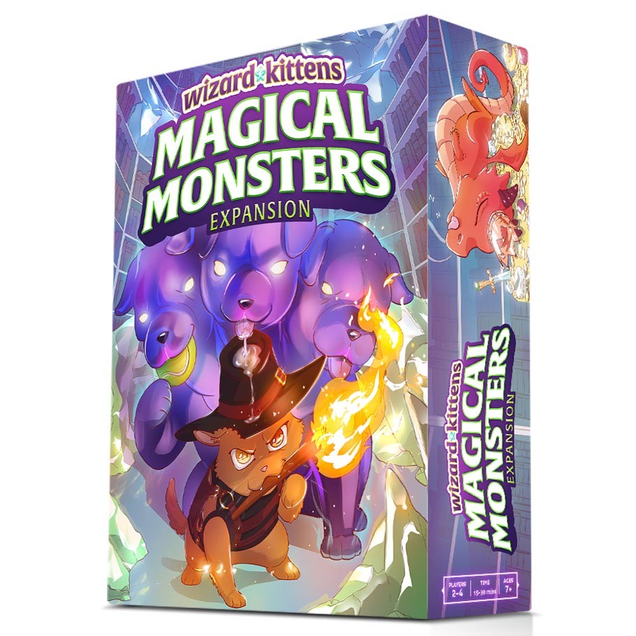 Wizard Kittens: Magical Monsters Expansion | Game Grid - Logan