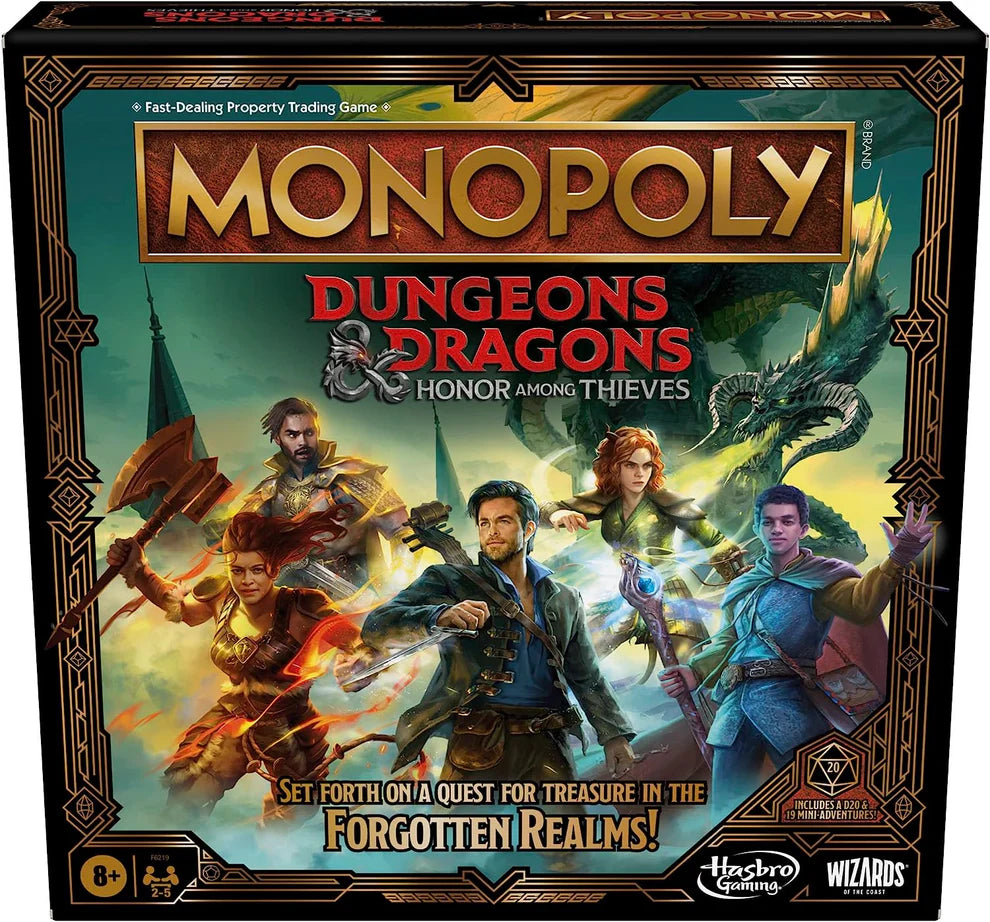 Monopoly D&D: Honor Among Thieves | Game Grid - Logan