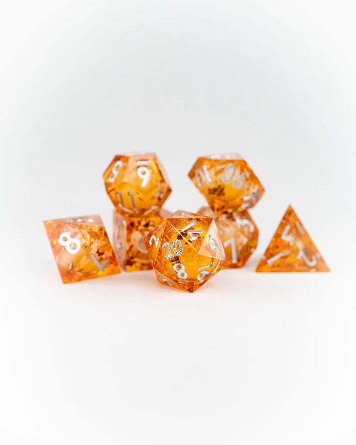 Liquid Core RPG Dice Set: Firemote | Game Grid - Logan
