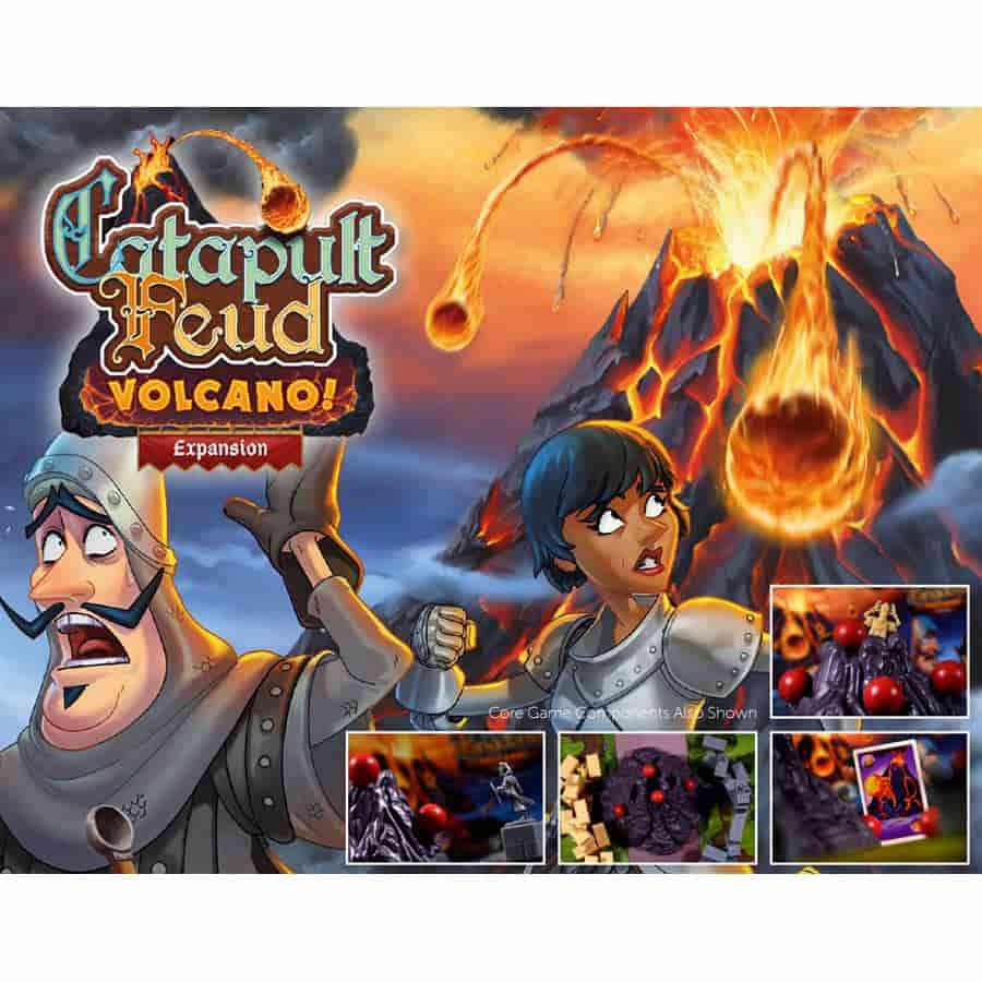 Catapult Feud: Volcano! Expansion | Game Grid - Logan