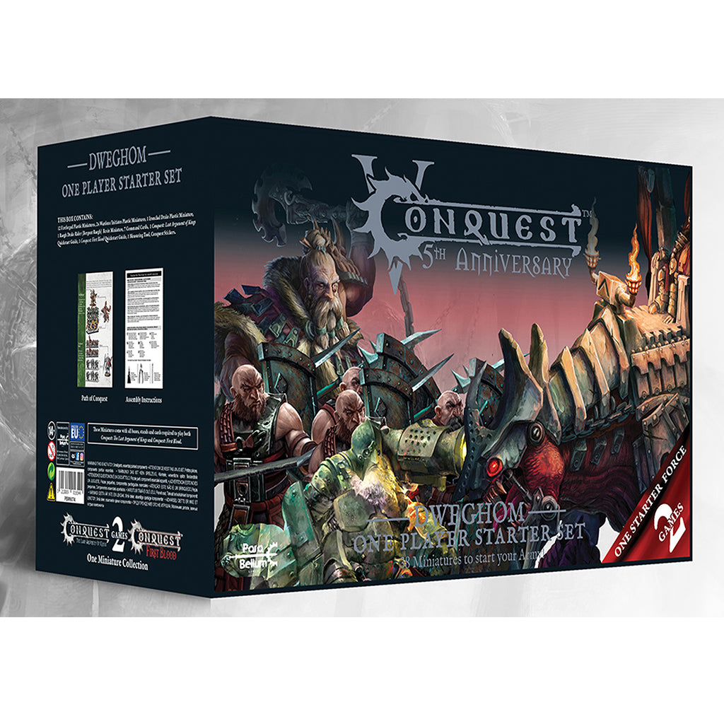 Conquest: Dweghom - 5th Anniversary Supercharged Starter Set | Game Grid - Logan