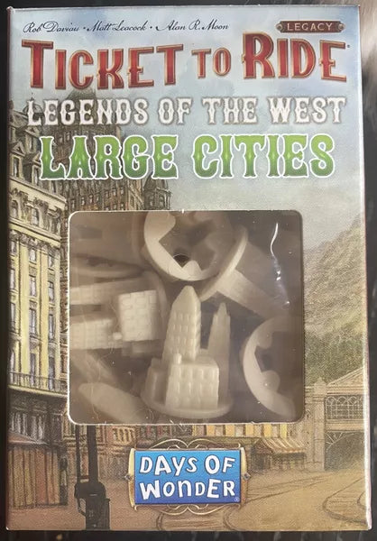 Ticket to Ride Legacy: Legends of the West - Large Cities | Game Grid - Logan