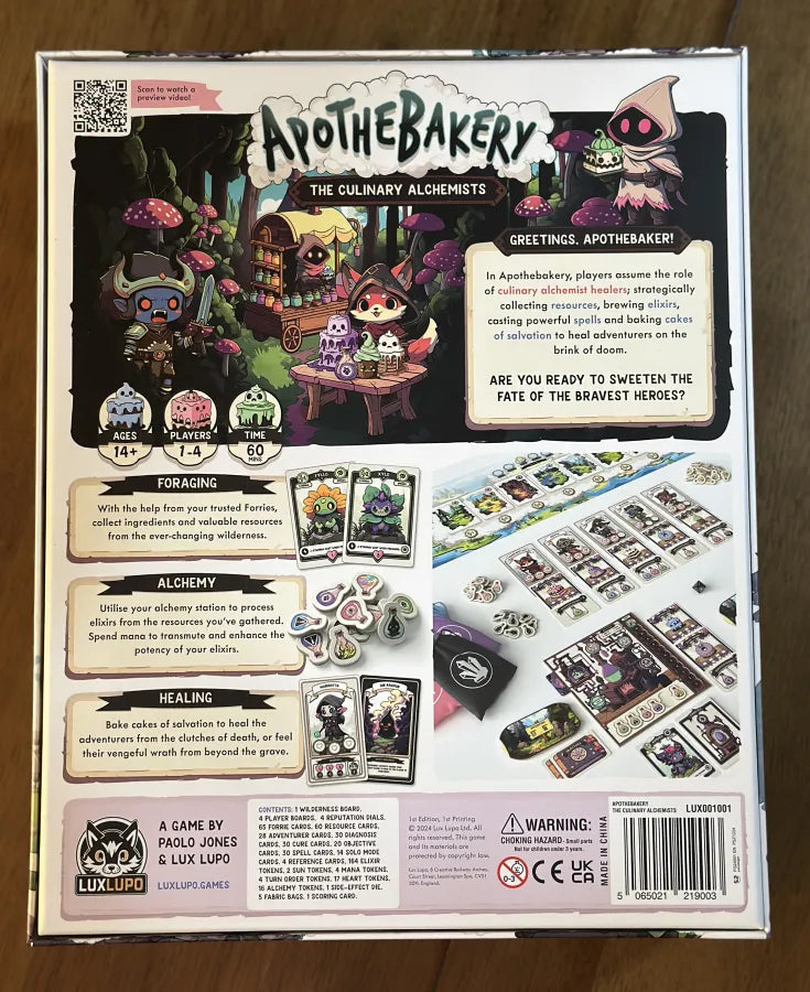 Apothebakery | Game Grid - Logan