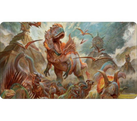 Lost Caverns of Ixalan Playmat: Gishath | Game Grid - Logan