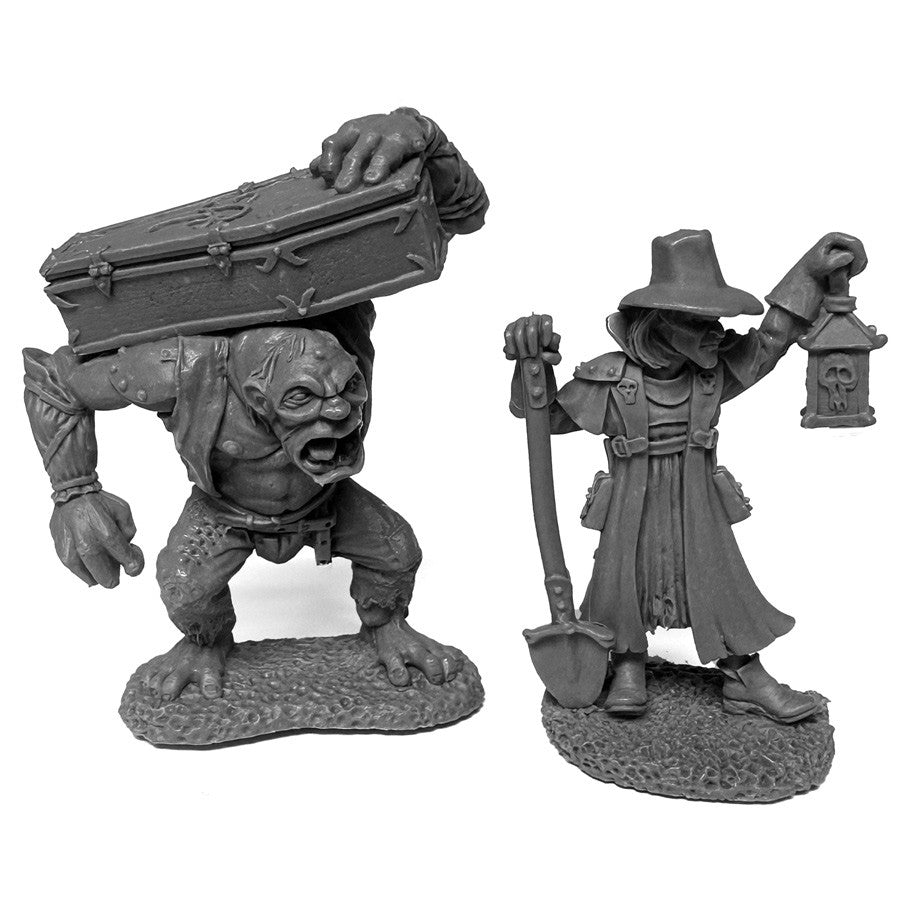 Reaper Minis: Legends - Gravedigger & Henchman | Game Grid - Logan