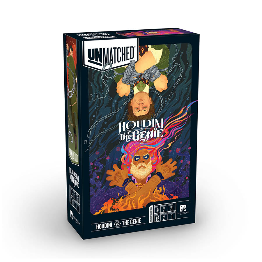 Unmatched: Houdini vs. The Genie | Game Grid - Logan