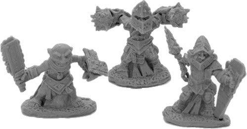 Bones Black: Bloodstone Gnome Warriors (3) | Game Grid - Logan