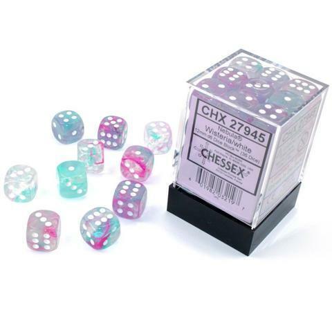 Chessex D6 Brick - Festive (36 Count) | Game Grid - Logan