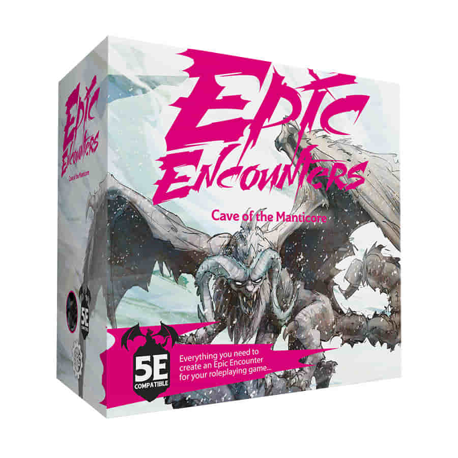 Epic Encounters: Cave of the Manticore | Game Grid - Logan