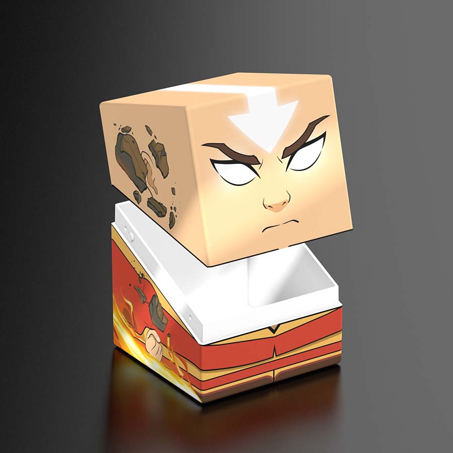 Squaroes Deck Box: Avatar Aang | Game Grid - Logan