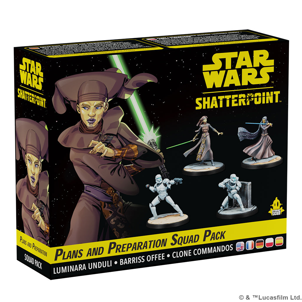 Star Wars Shatterpoint: Plans and Preparation - Luminara Unduli Squad Pack | Game Grid - Logan