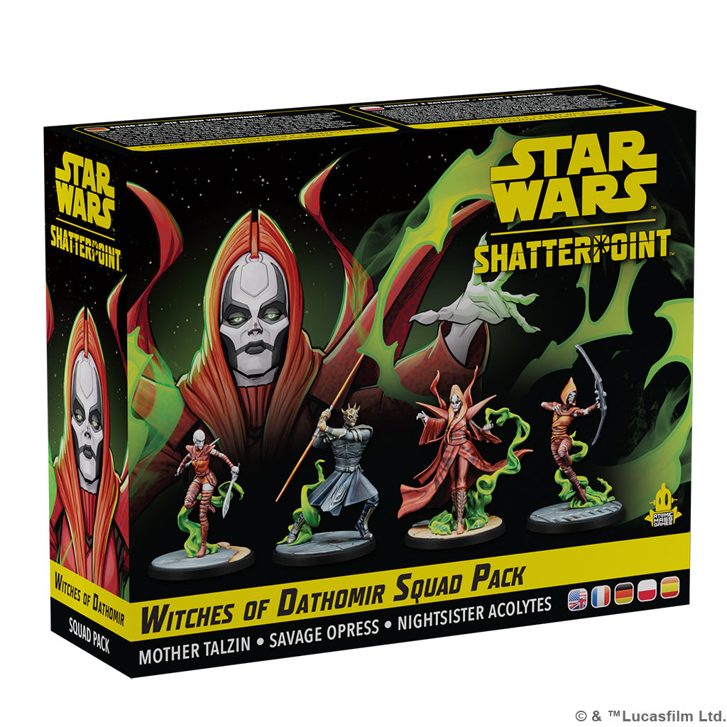 Star Wars Shatterpoint: Witches of Dathomir - Mother Talzin Squad Pack | Game Grid - Logan