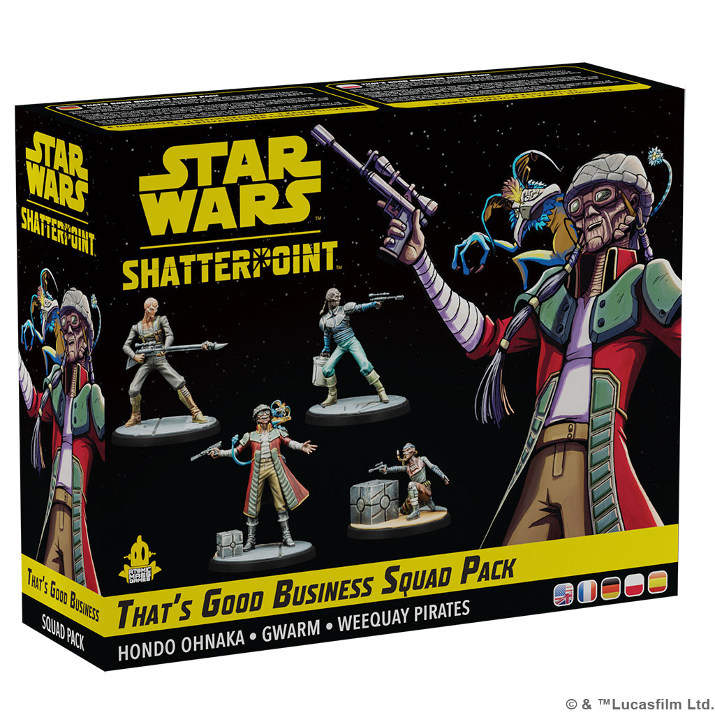 Star Wars Shatterpoint: That's Good Business - Hondo Ohnaka Squad Pack | Game Grid - Logan