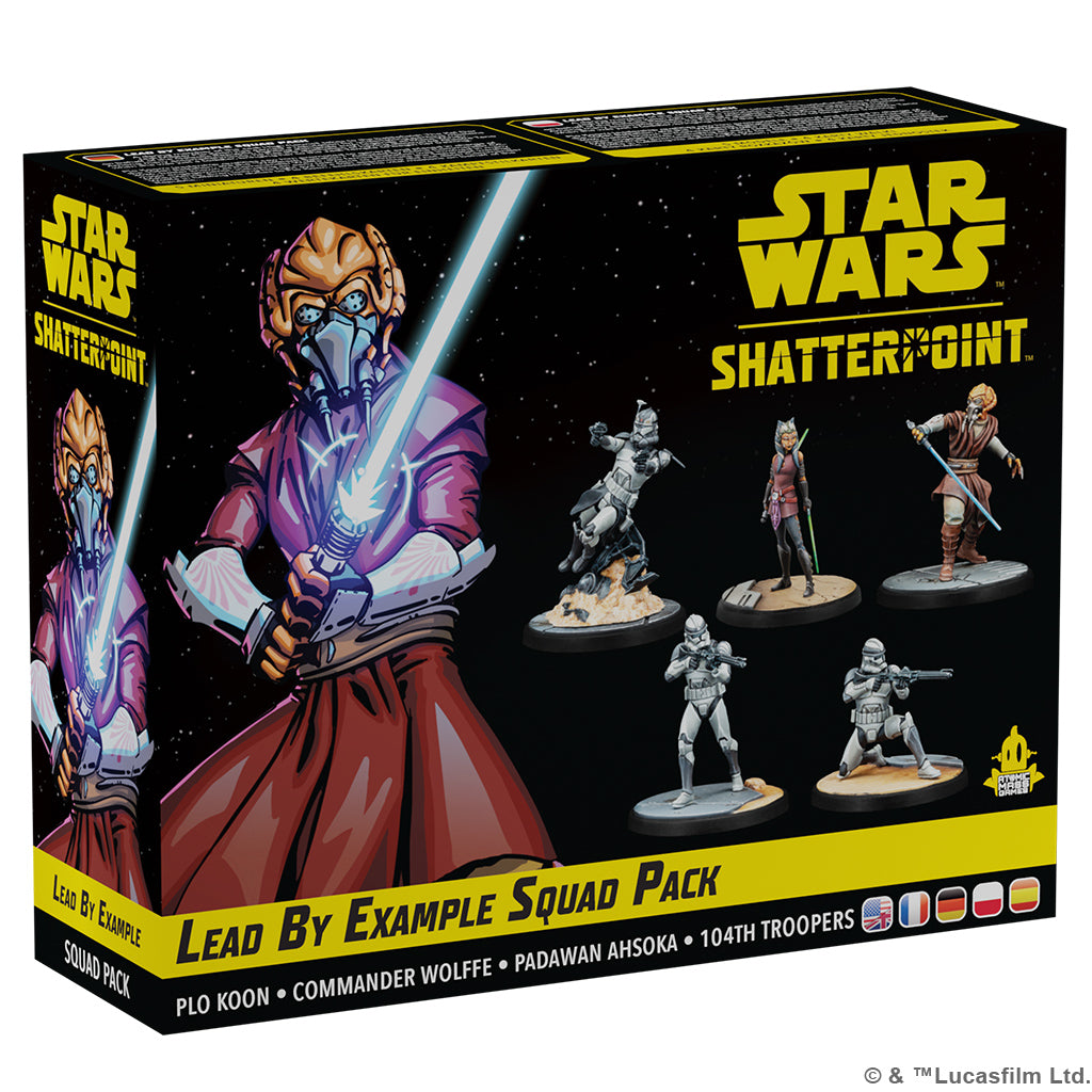 Star Wars Shatterpoint: Lead by Example - Plo Koon Squad Pack | Game Grid - Logan