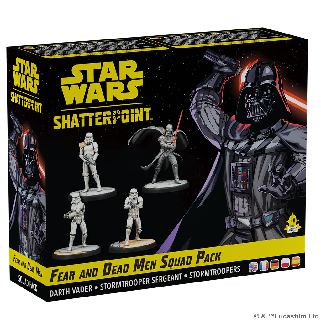 Star Wars Shatterpoint: Fear and Dead Men - Darth Vader Squad Pack | Game Grid - Logan