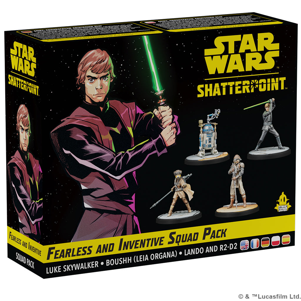 Star Wars Shatterpoint: Fearless and Inventive - Luke Squad Pack | Game Grid - Logan