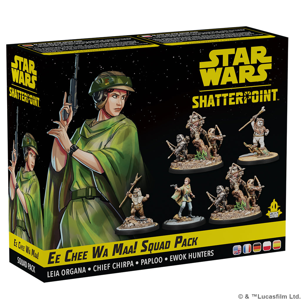 Star Wars Shatterpoint: Ee Chee Wa Maa! - Leia Squad Pack | Game Grid - Logan