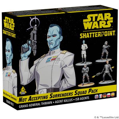 Star Wars Shatterpoint: Not Accepting Surrenders - Grand Admiral Thrawn Squad Pack | Game Grid - Logan