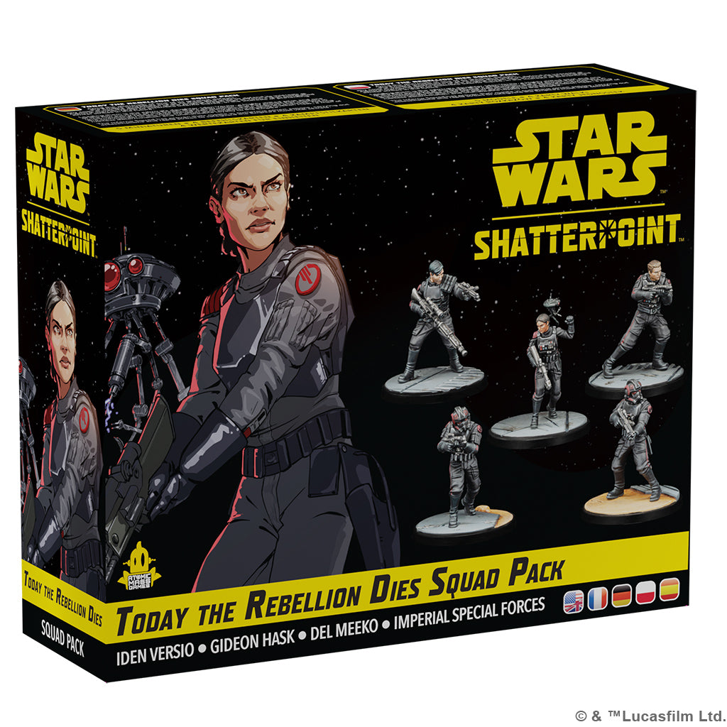 Star Wars Shatterpoint: Today the Rebellion Dies - Iden Versio Squad Pack | Game Grid - Logan