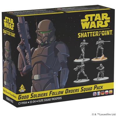 Star Wars Shatterpoint: Good Soldiers Follow Orders - Crosshair Squad Pack | Game Grid - Logan