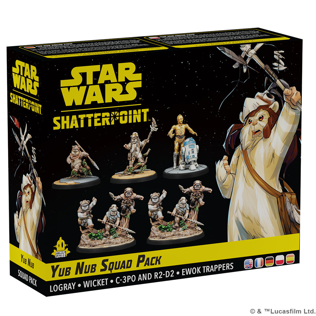 Star Wars Shatterpoint: Yub Nub - Ewoks Squad Pack | Game Grid - Logan