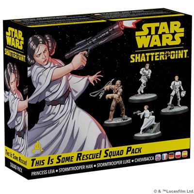 Star Wars Shatterpoint: This is Some Rescue - Princess Leia Squad Pack | Game Grid - Logan