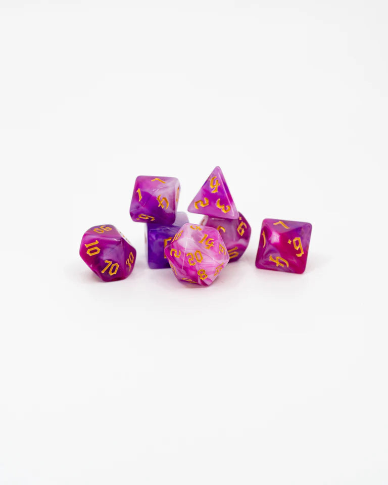 Acrylic RPG Dice Set: Augury | Game Grid - Logan
