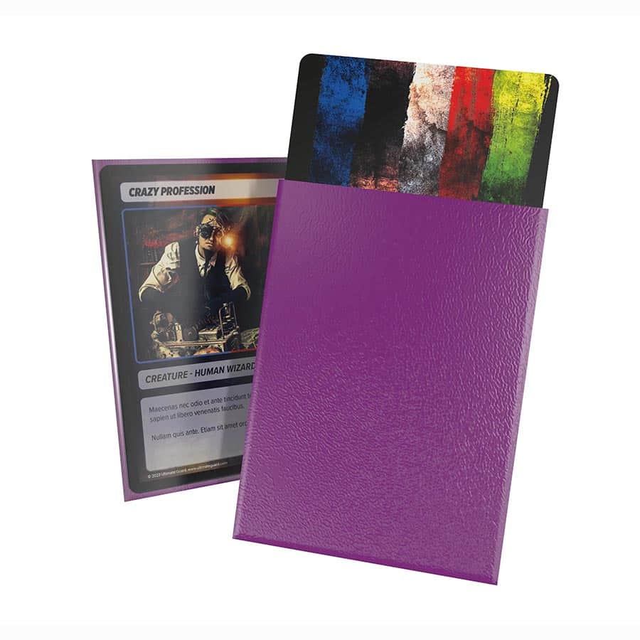 Cortex Sleeves: Standard Size Matte - Purple (100) | Game Grid - Logan