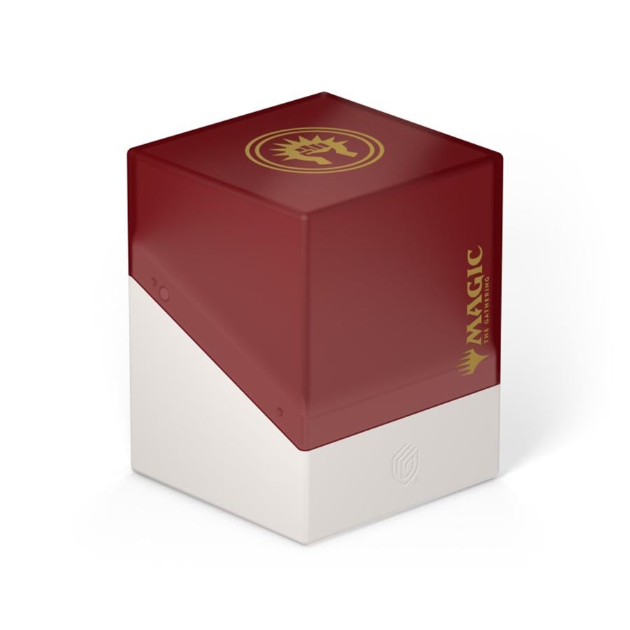 Boulder 100+ Deck Box: Guild Summit Series - Boros | Game Grid - Logan