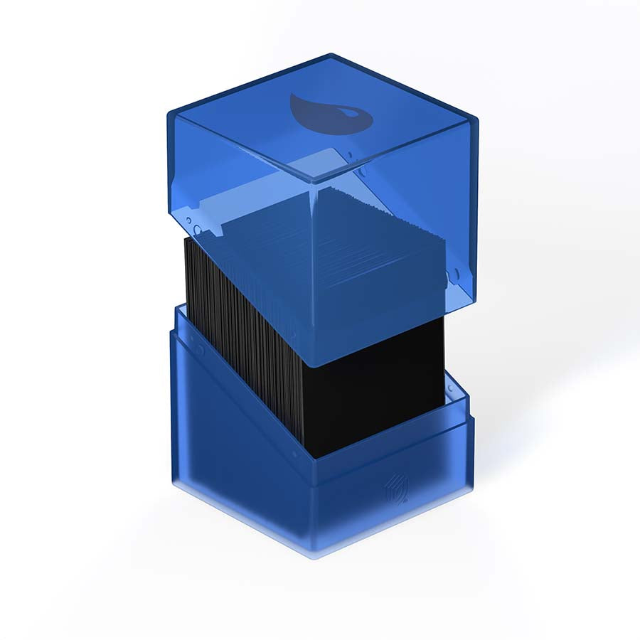 Boulder 100+ Deck Box: Hybrid Mana Edition - Island | Game Grid - Logan