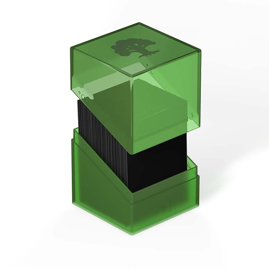 Boulder 100+ Deck Box: Hybrid Mana Edition - Forest | Game Grid - Logan