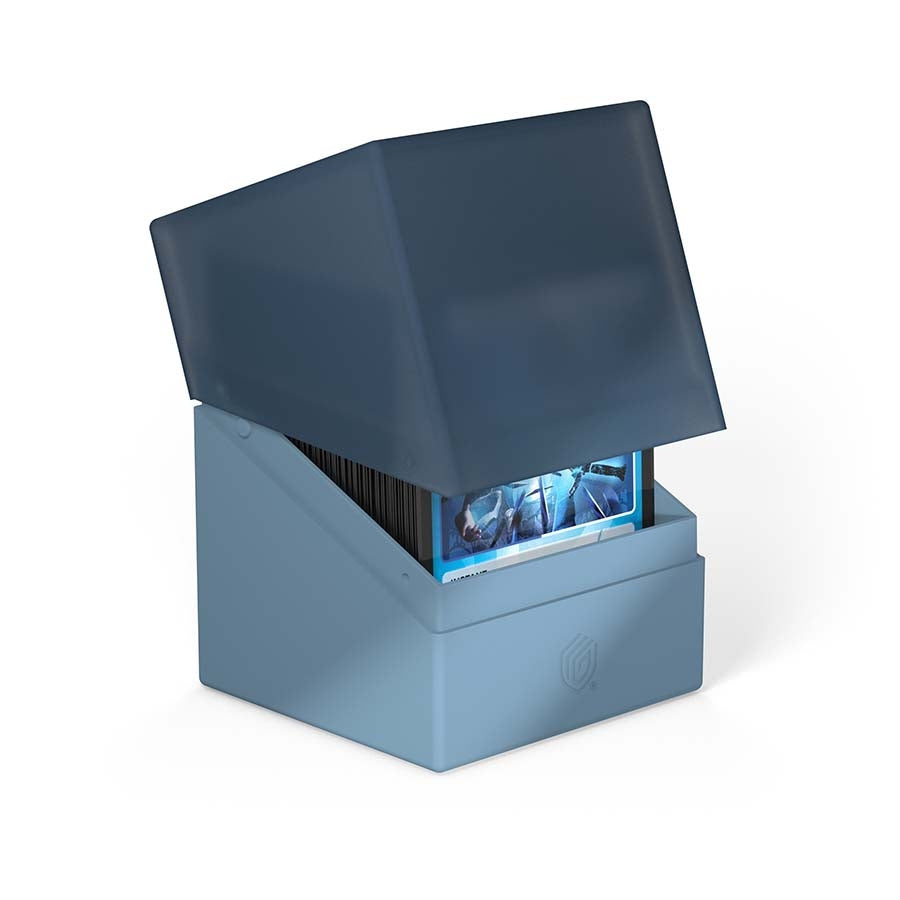 Boulder 100+ Deck Box: Shogun's Journey - Soushin (Blue) | Game Grid - Logan