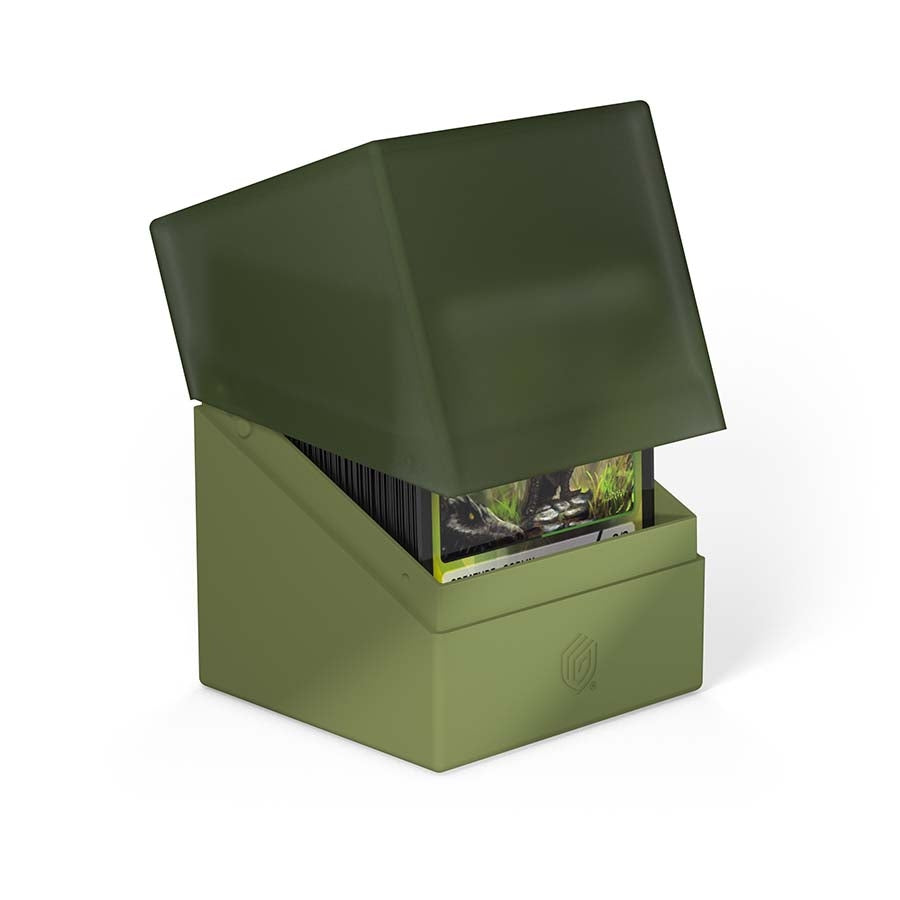 Boulder 100+ Deck Box: Shogun's Journey - Suirei (Green) | Game Grid - Logan