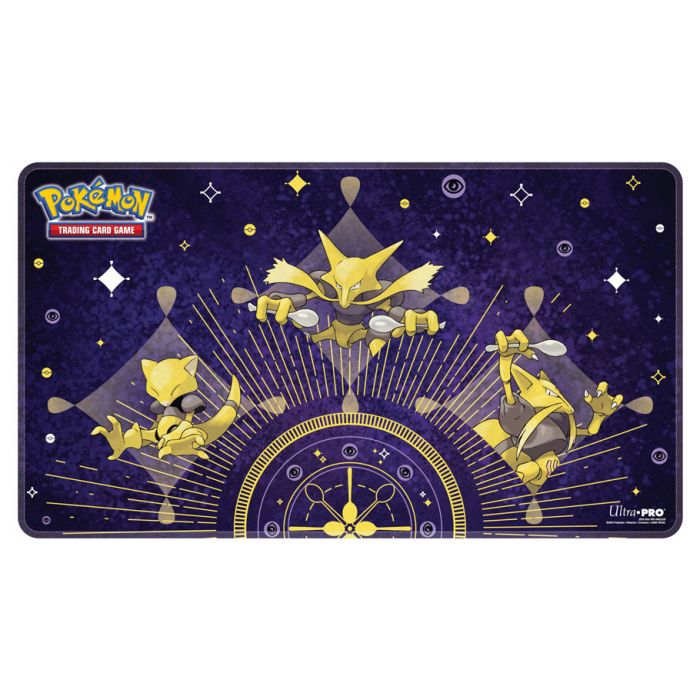 Pokémon Stitched Playmat: Abra Evolutions | Game Grid - Logan