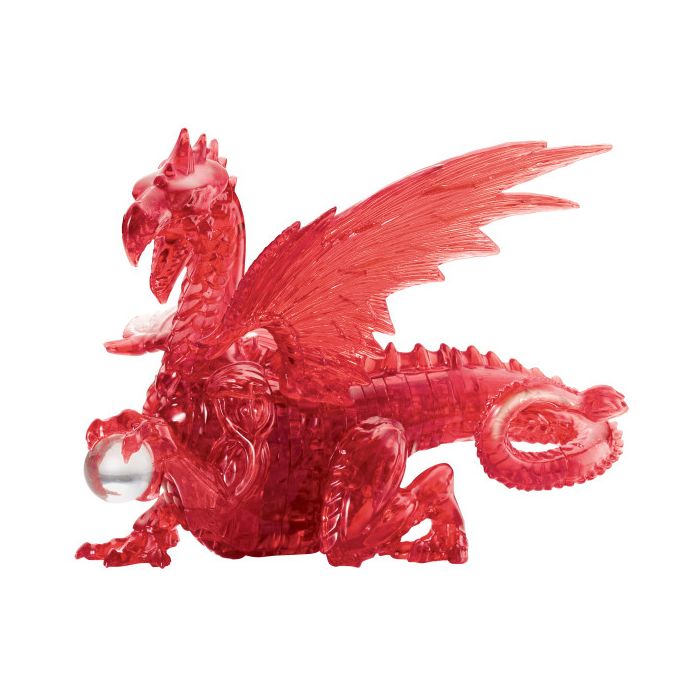 3D Crystal Puzzle: Red Dragon | Game Grid - Logan