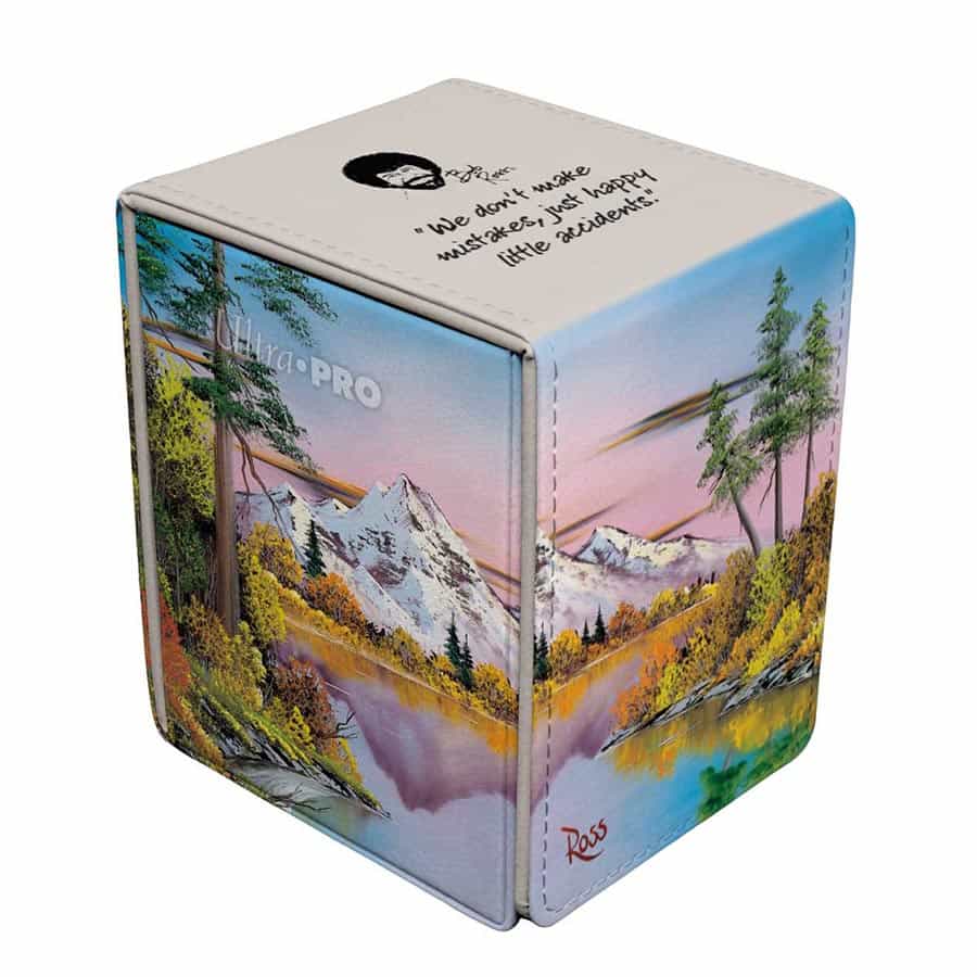 Alcove Flip Deck Box: Bob Ross - Mighty Mountain Lake (100+) | Game Grid - Logan