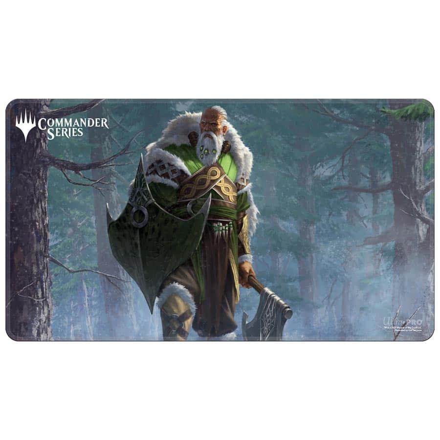 Commander Series Stitched Playmat: Fynn | Game Grid - Logan