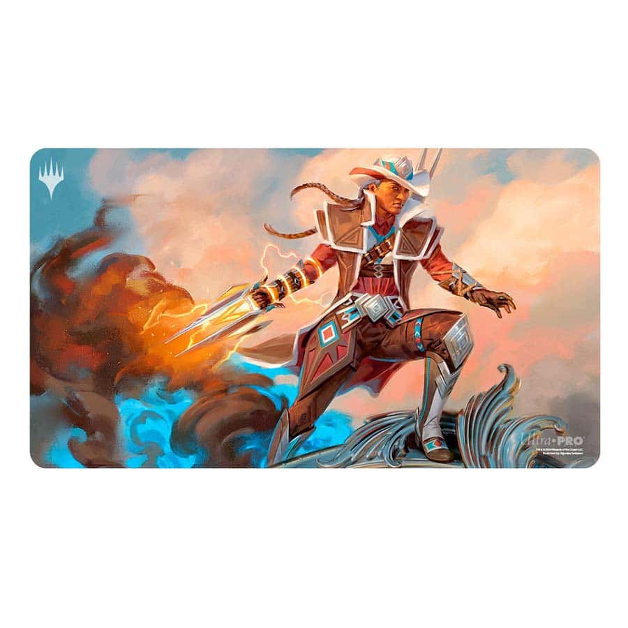 Outlaws of Thunder Junction Playmat: Annie Flash | Game Grid - Logan