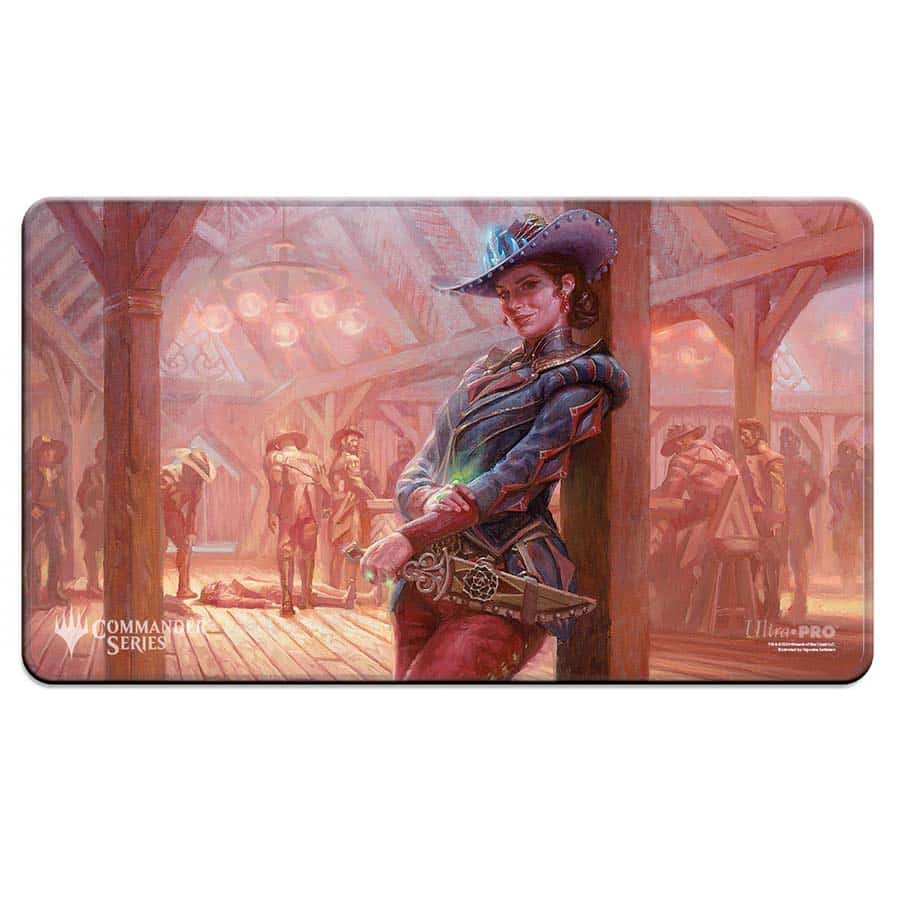 Outlaws of Thunder Junction Stitched Playmat: Marchesa | Game Grid - Logan