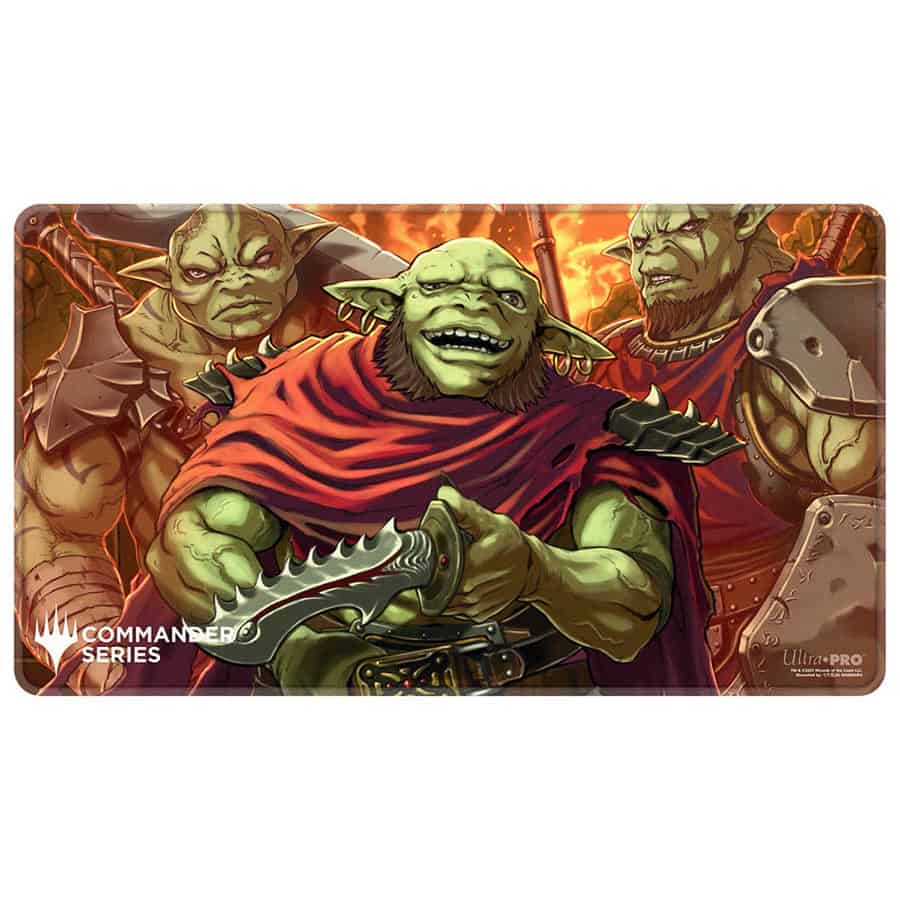 Commander Series 6 Stitched Edge Playmat: Krenko | Game Grid - Logan