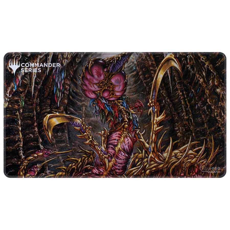 Commander Series 6 Playmat: Holofoil Stitched Edge - Sliver Queen | Game Grid - Logan