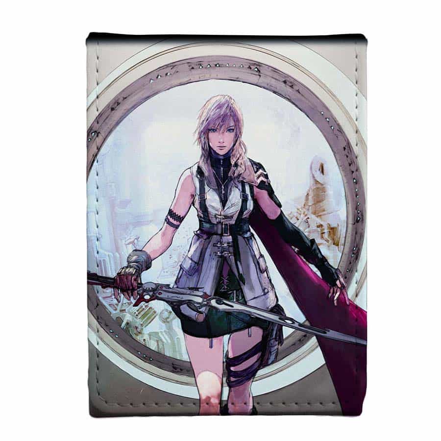 Alcove Flip Deck Box: Final Fantasy - Lightning, Army of One (100+) | Game Grid - Logan